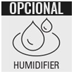 Humidificador y difusor de esencias opcional